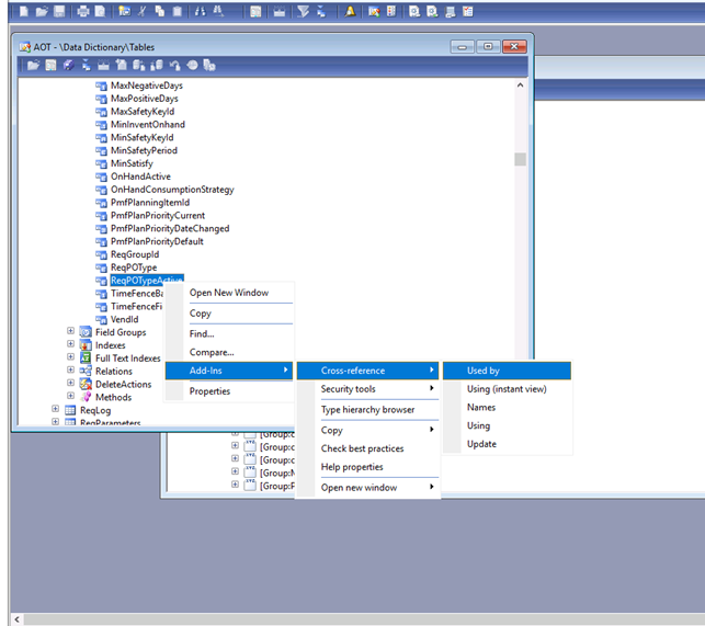 Find reference in AX2012 – AX / Dynamics 365 For Finance and Operations ...
