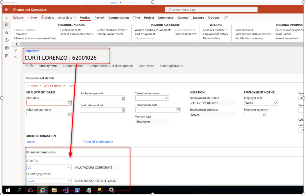 D35FFO – AX – Worker Financial Dimensions – AX / Dynamics 365 For ...