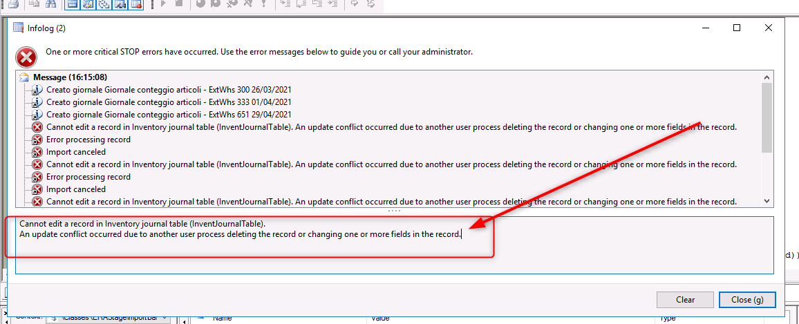 D365FO – AX – How to resolve error “Cannot edit a record in ….. table ...