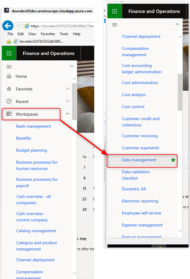 D365FO – AX – How to launch Data Management – AX / Dynamics 365 For ...
