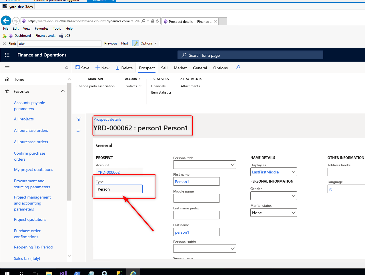 D365FO – AX – Get Prospect type in X++ – AX / Dynamics 365 For Finance ...