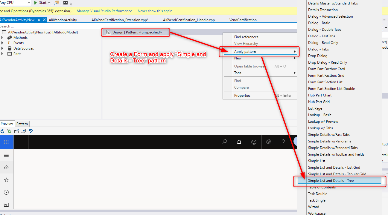 AX – D365FO – Create a Simple and Detail – Tree Form – AX / Dynamics ...