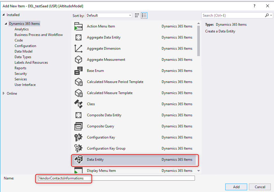 AX – D365FO – Create a Data Entity to export all Vendor Contact ...