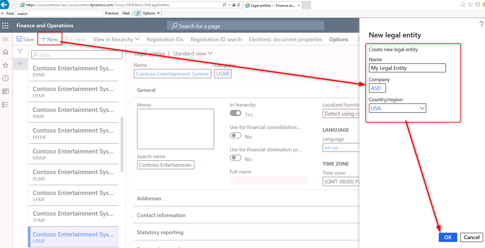 AX – D365FO – Create a Legal Entity – AX / Dynamics 365 For Finance and ...