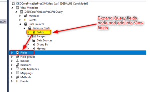 AX / D365FO – Create an AOT View based on a Query #d365fo #ax # ...