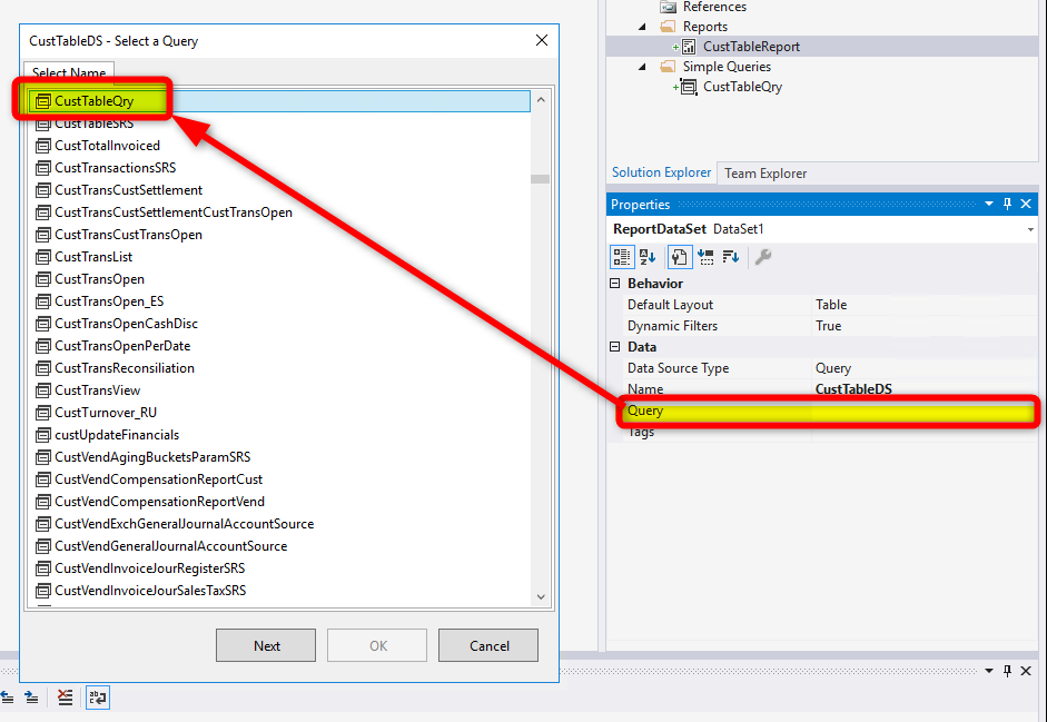 AX / D365FO – Create a simple SSRS Report based on a Query – AX ...
