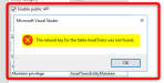 AX / D365FO : Error : Natural key was not found for a custom table ...